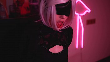 Nier Automata 2B cosplay by MyKinkyDope