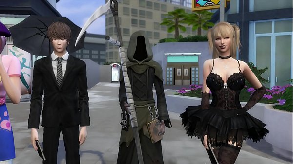 d. Note Porn Light  Se Folla a Misa Amane Al Lado de La Parca Adolescentes Emo Anime Hentai 3D