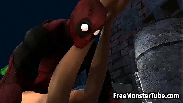 Hot 3D blonde babe getting fucked hard by Deadpoolleandjeany-high 2