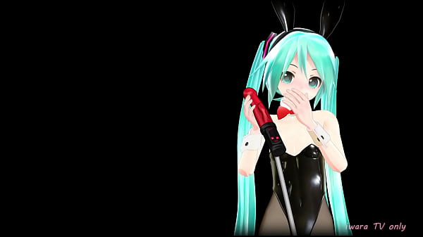 MMD Hatsune Miku Cosplay Conejitos Playboy Dancing Apple Pie by [Piconano-Femto]