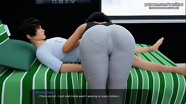 Horny stepmom gets a big cock inside her wet with saliva mouth. Deepthroat l My sexiest gameplay moments l Milfy City l Part #34