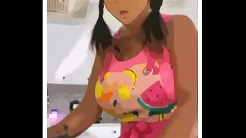 Anime house hand gets fucked hard.