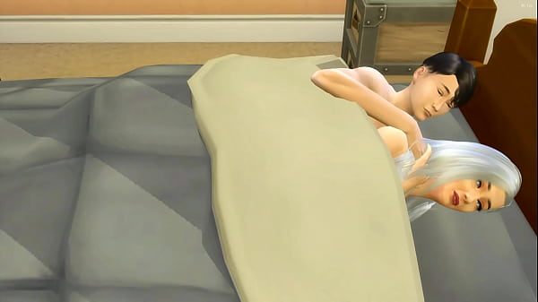step Son Sneaks Under His Mother’s Blanket Knowing She Is Naked Under Her – Mom And Son