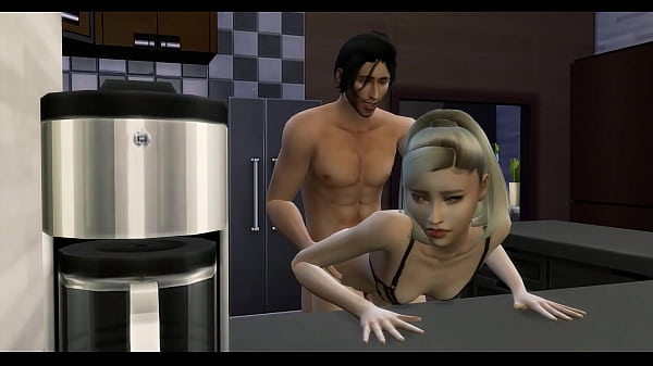 Fucking My Girlfriend’s in their Kitchen – 3D Hentai