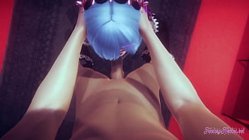 Re Zero Hentai – Rem Blowjob with Point Of View
