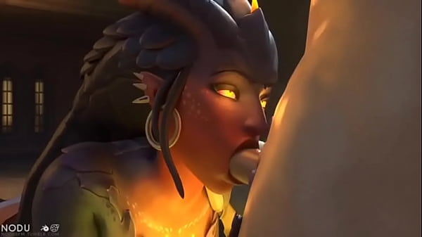 Dragon Symmetra Blowjob
