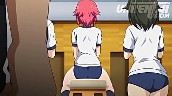 Sexy Turnerin kackt mitten in ihrer Übung — Hentai
