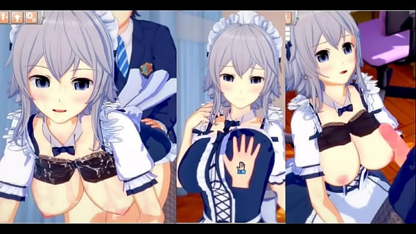 【エロゲーコイカツ!】東方 十六夜咲夜におっぱい揉みまくりH!3DCG巨乳アニメ動画(東方プロジェクト)【ヘンタイゲーム】