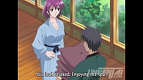 Madrastra expulsando Leche de sus Grandes Senos – Hentai SIN Censura